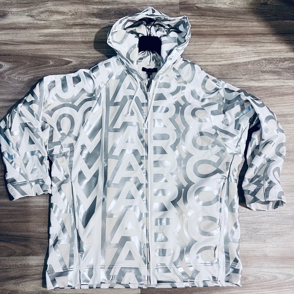 Monogram Zip Marc Jacobs Hoodie.